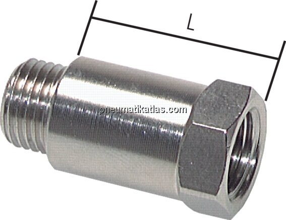 Exemplarische Darstellung: Gewindeverlängerung (Me