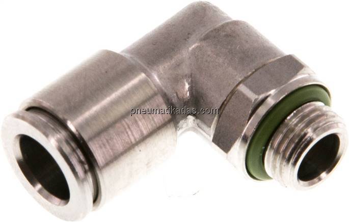 Winkel-Steckanschluss, pos. G 1/8"-8mm, IQS-Edelstahl
