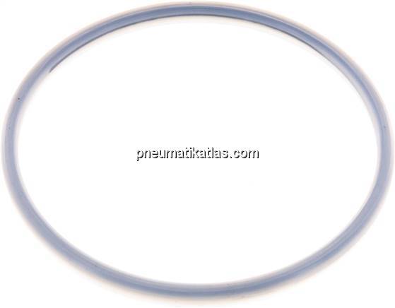 Dichtung (Milchgewinde) DN 100, FKM / PTFE (vollummantelt), 104x114x6mm