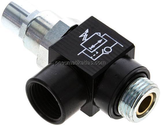 Luft-Sparventil G 1/2"-G 1/2"