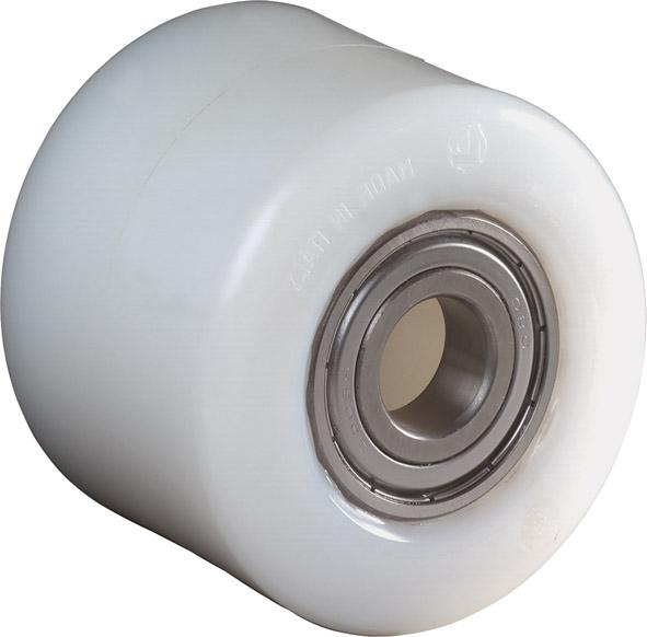Gabelroll.C45.85.20A,85/ 90mm,Rad u.Radk.Polyamid KL,Tragkraft 900 Kg BS ROLLEN
