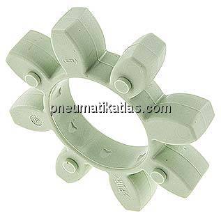 ROTEX-Zahnkranz, Gr. 55, Shore 64 D (grün)