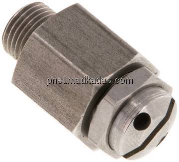 Mini-Sicherheitsventil G 1/8", 6 - 12 bar, 1.4305