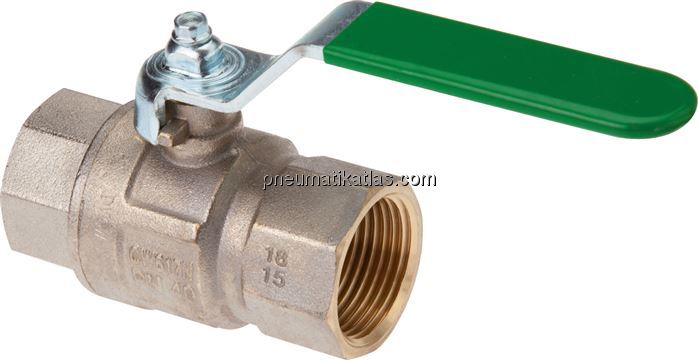 Exemplarische Darstellung: DVGW-Kugelhahn für Trin