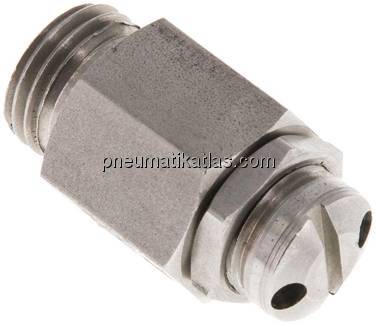 Mini-Sicherheitsventil G 1/4", 0,5 - 1 bar, 1.4305