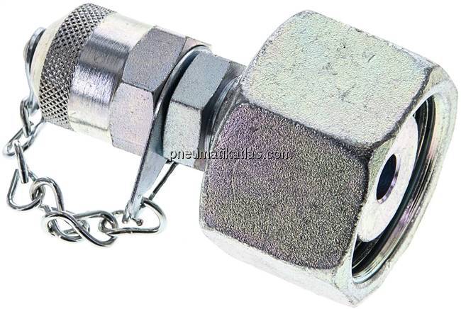 Messanschluss M16x2, 20 S-Dichtkegel, Stahl verzinkt