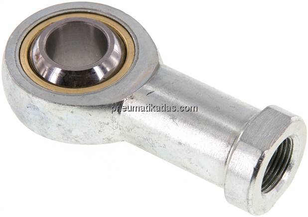 Gelenkkopf, M 20x1,5, Stahl verzinkt