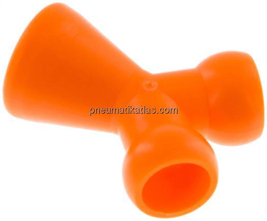 Gelenkschlauch, 1/4", Y-Verteiler