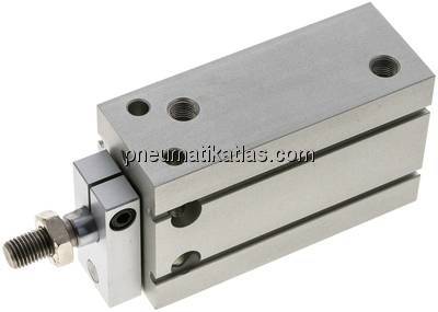 Direktmontagezylinder, Kolben 32mm,Hub 50mm, verdrehgesicherte Kolbenstange