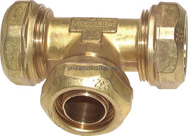 Exemplarische Darstellung: Messingverschraubung