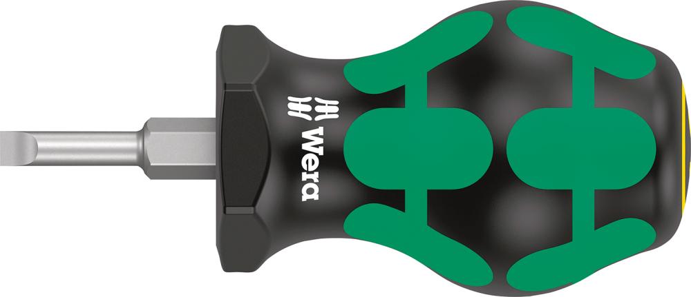 Schraubendreher Stubby Schlitz 4 x0,8x 25mm Wera