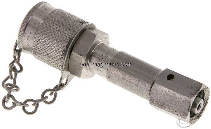 Messanschluss M16x2, 6 L-Dichtkegel, 1.4571