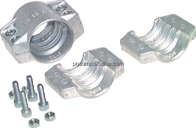 Exemplarische Darstellung: Klemmschale 2-teilig, A