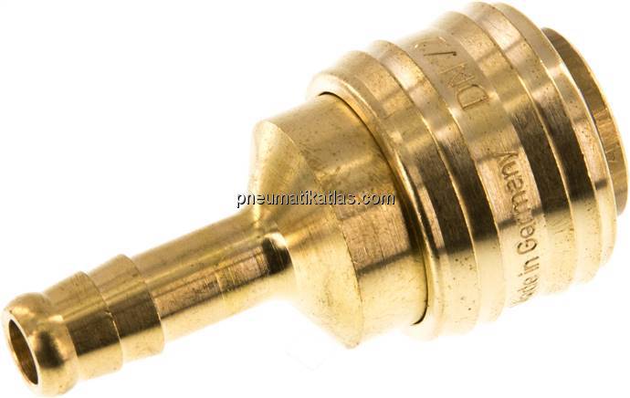 Kupplungsdose (NW7,2) 8 (5/16")mm Schlauch, Messing