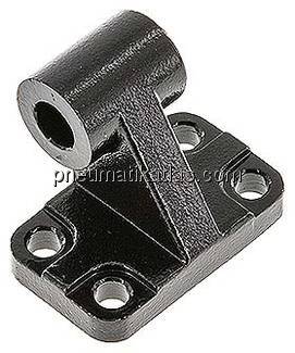 ISO 15552-90°-Laschenschwenkbefestigung 32 mm, Stahl brüniert