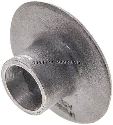 Vorschweißbördelscheibe DN15-PN10, 21,3x2,0mm, Stahl (ST 35.8)