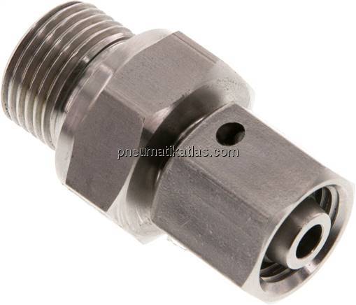 Einstellb. Schneidringverschr. G 3/8"-8 L, 1.4571