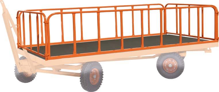 4 Stahlrohrwände 3000x1500x750 mm VarioFit