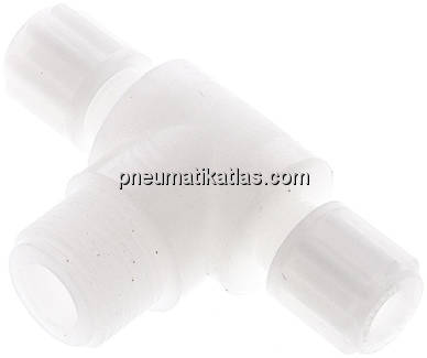 T-Verschraubung G 3/8"-6x4mm, PVDF