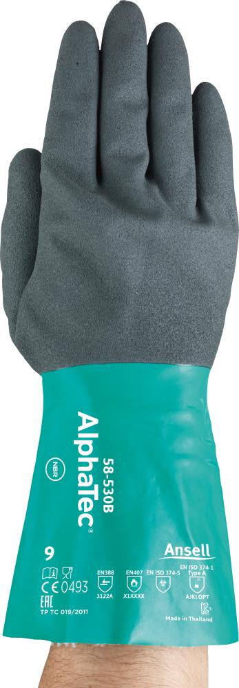Handschuh AlphaTec 58-530B,Gr.11