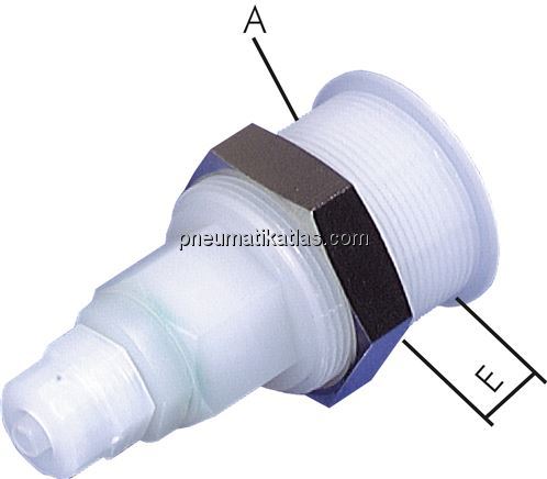 Exemplarische Darstellung: Abreiß-Kupplungsdose mi