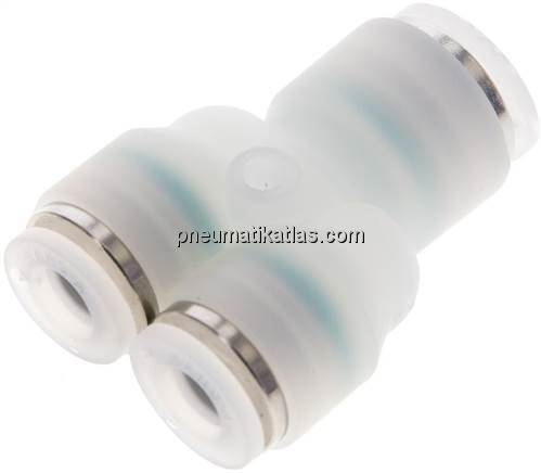 Y-Steckanschluss 8mm-6mm, IQS-PVDF