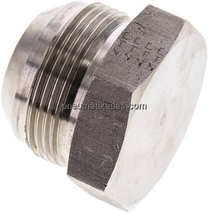 HD-Verschlussstopfen UN 1-5/8"-12(JIC), V4A