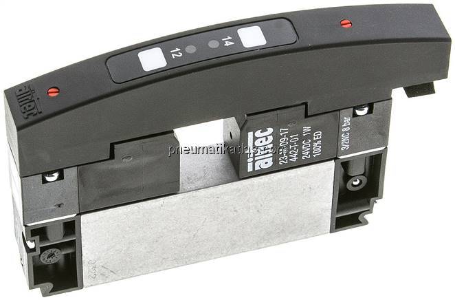 Magnetventil für RE46, 2x 3/2-Wege (NC/NC)