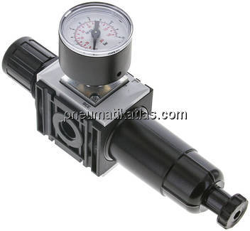 FUTURA Filterregler, G 1/4", 0,5 - 8 bar, Baureihe 0