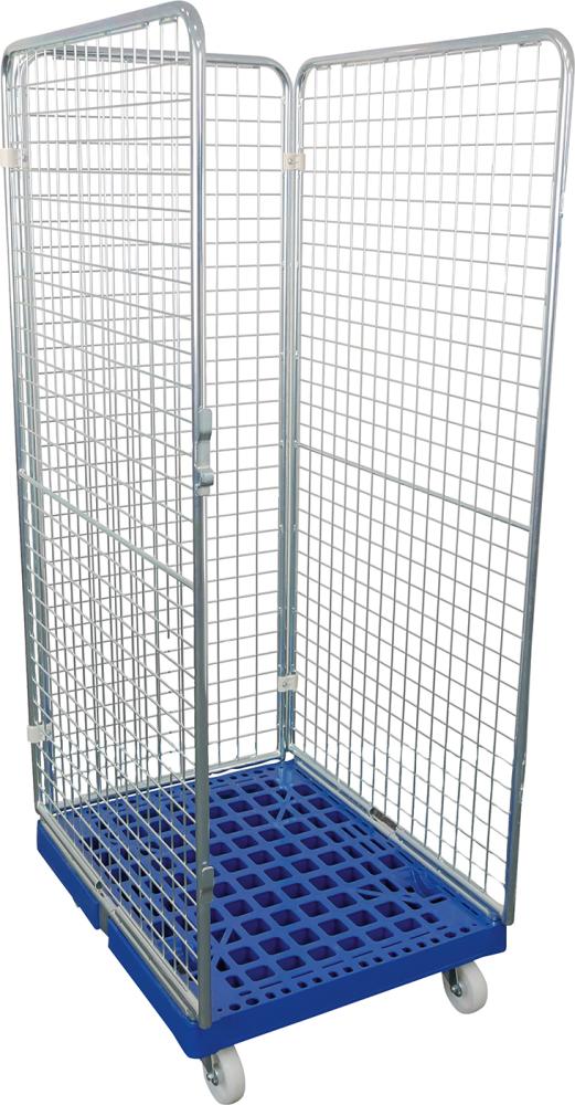 Drahtgitterbehälter 3-seitig, 1600mm