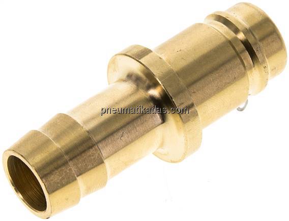 Kupplungsstecker (NW15) 19 (3/4")mm Schlauch, Messing