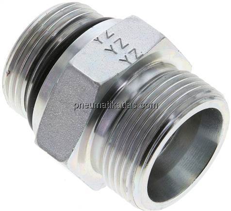 Gerade Schneidringverschr. UN 1-5/16"-12-25 S (M36x2), ohne Mutter & Schneidring