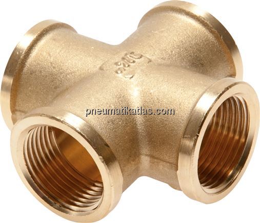 Exemplarische Darstellung: Kreuz-Stück mit Innenge