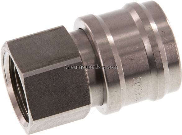 Kupplungsdose (NW7,2) G 1/2"(IG), Edelstahl