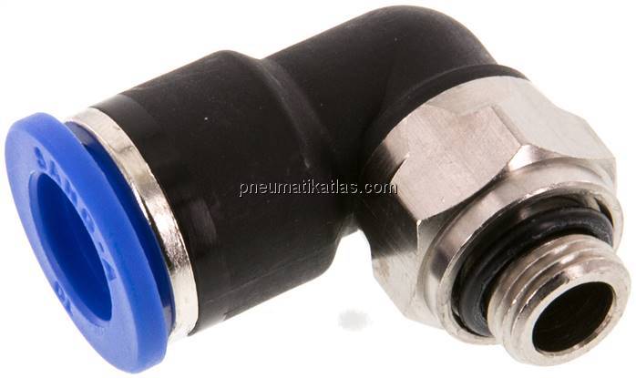 Winkel-Steckanschluss G 1/8"-10mm, IQS-Standard