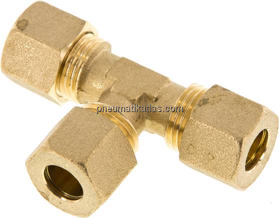 T-Klemmringverschraubung 10 (M16x1,5)mm, Messing