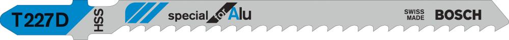 Stichsägeblatt T 227 D Bosch VE à 5 Stück Special for Alu