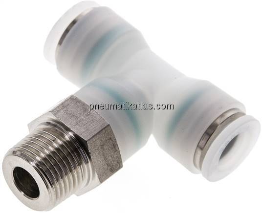 T-Steckanschluss R 3/8"-10mm, IQS-ES LE/IQS-PVDF