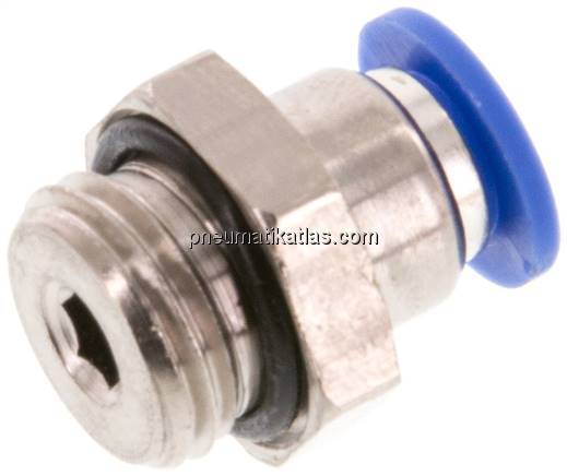 Gerader Steckanschluss G 1/4"-6mm, IQS-Standard