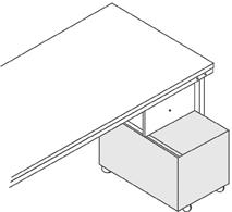 Container fahrbar Innen B 510 X T 860 X H 460 mm