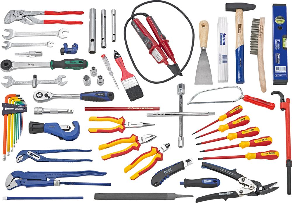 Sanitär-Werkzeugsatz 53tlg. FORUM