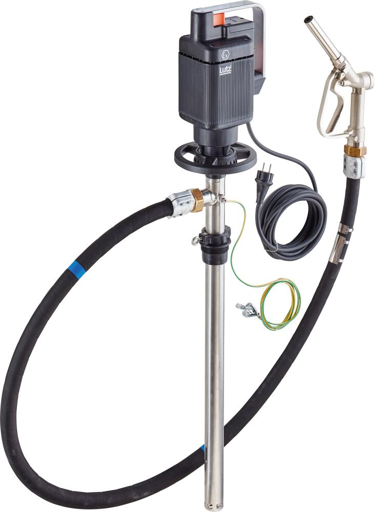 Behälterpumpe Niro für Lösemittel 1000 mm Lutz