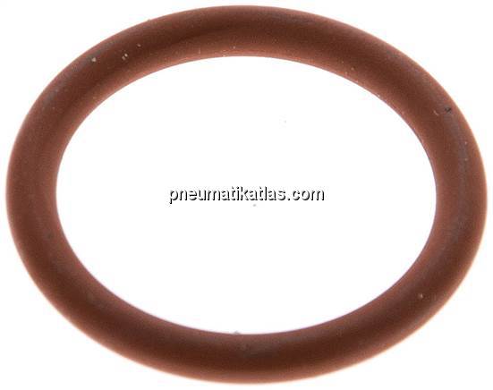 Pressfitting, Ersatzdichtung, 22 mm, FKM (rot)