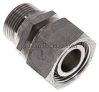 Einstellb. Schneidringverschr. G 3/4"-22 L, 1.4571