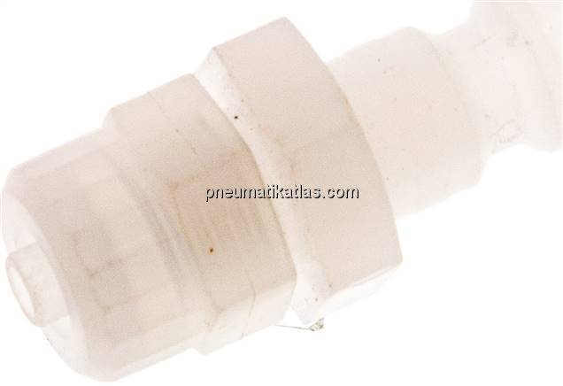 Kupplungsstecker (NW5) 6x4mm Schlauch, PVDF