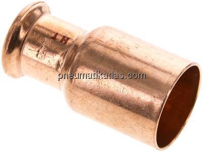 Pressfitting Reduziernippel 35x22mm (außenxinnen)