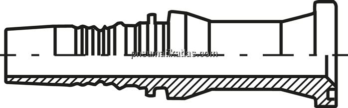 Exemplarische Darstellung: Pressarmatur für Hydrau