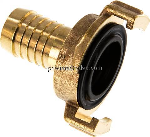 GK-Schlauchkupplung,19 (3/4")mm Schlauch, Messing