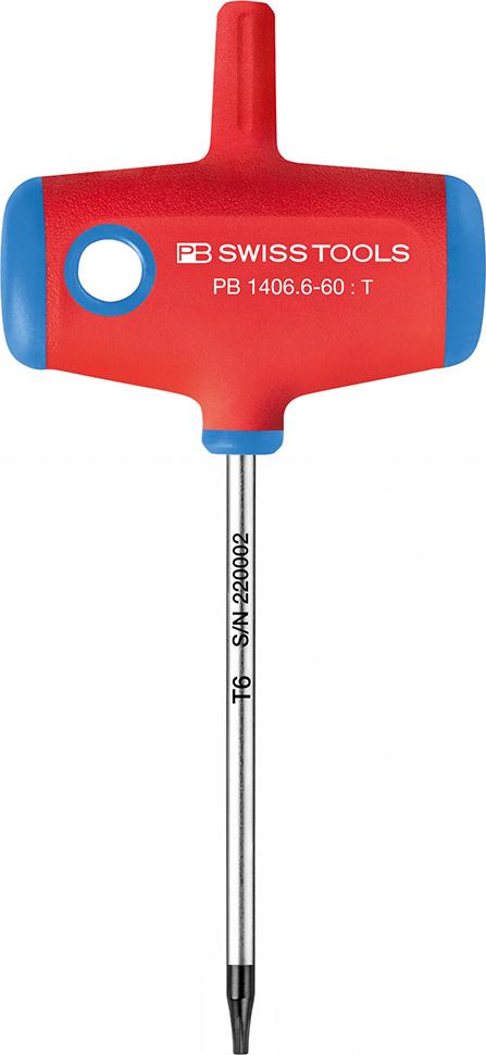 Quergriff-SchraubendreherT6x60mm PB Swiss Tools