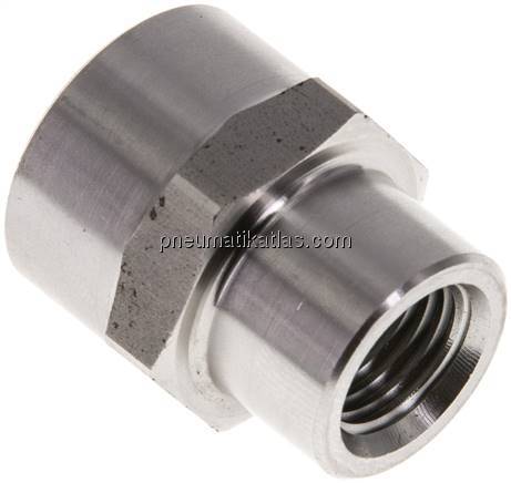 Hochdruck-Muffe NPT 3/8"-NPT 1/4", V4A